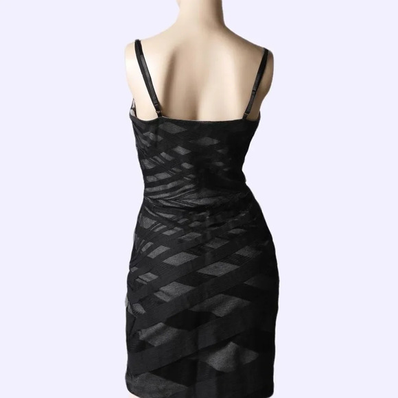 Robert Rodriguez Size 4 90’s Y2K Style Bodycon Bandage Cocktail Dress - Picture 2 of 8